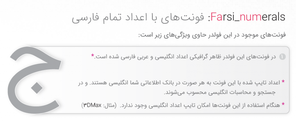 آموزش تایپ اعداد فارسی در وردپرس