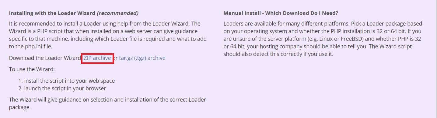 آموزش دانلود loader-wizard.php از سایت ionCube | تیک4