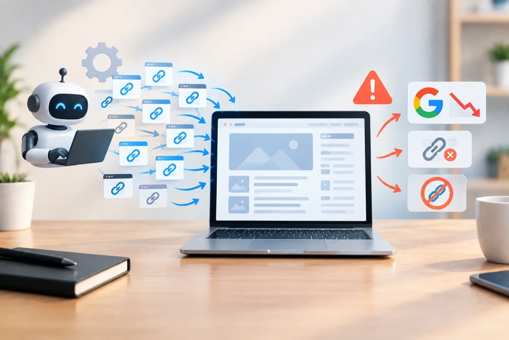 آیا لینکسازی خودکار میتواند به عملکرد سایت آسیب بزند؟