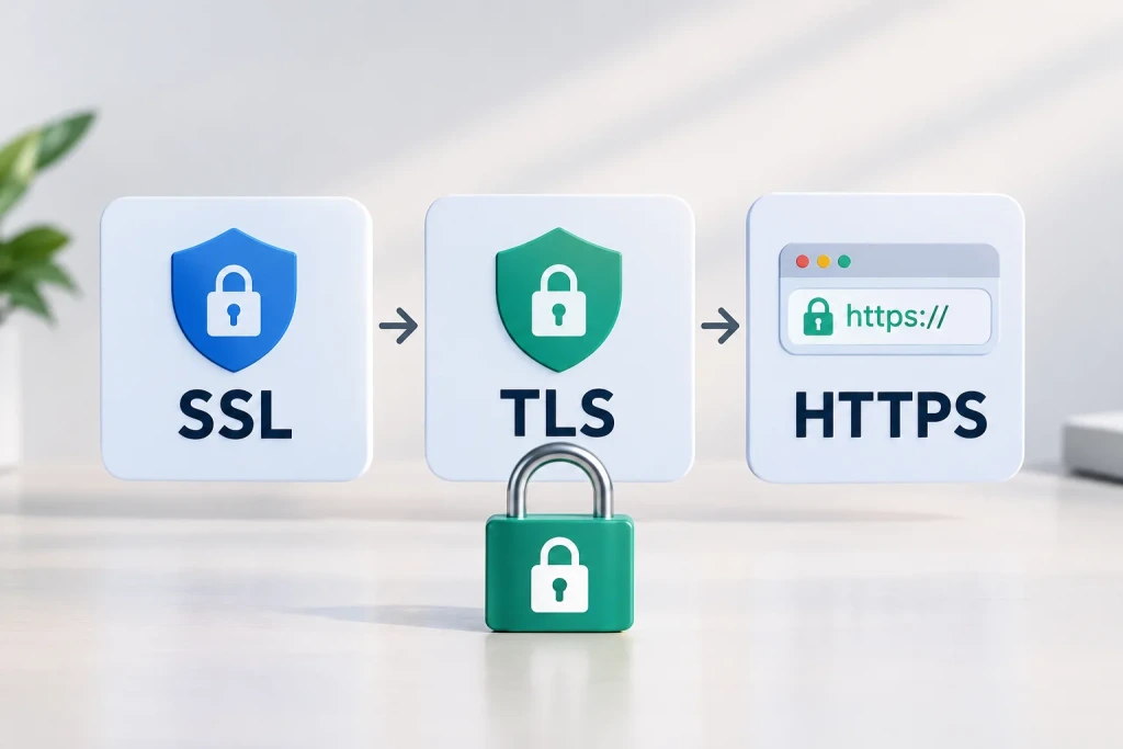 تفاوت SSL، TLS و HTTPS چیست؟