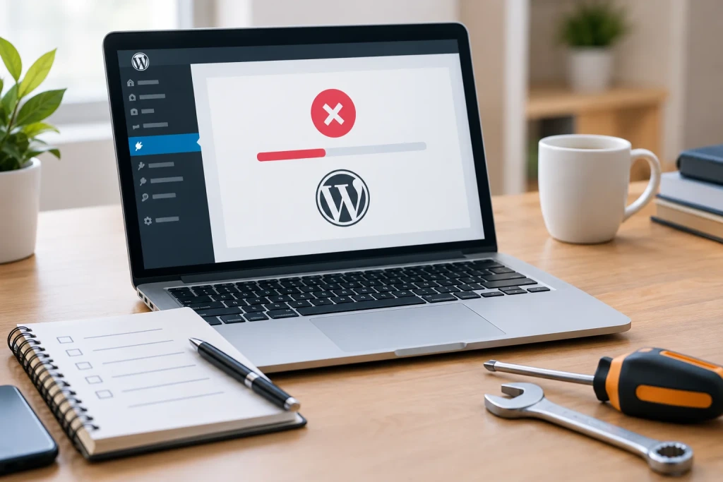 پس از ناموفق بودن آپدیت وردپرس چه اقداماتی باید انجام دهیم؟