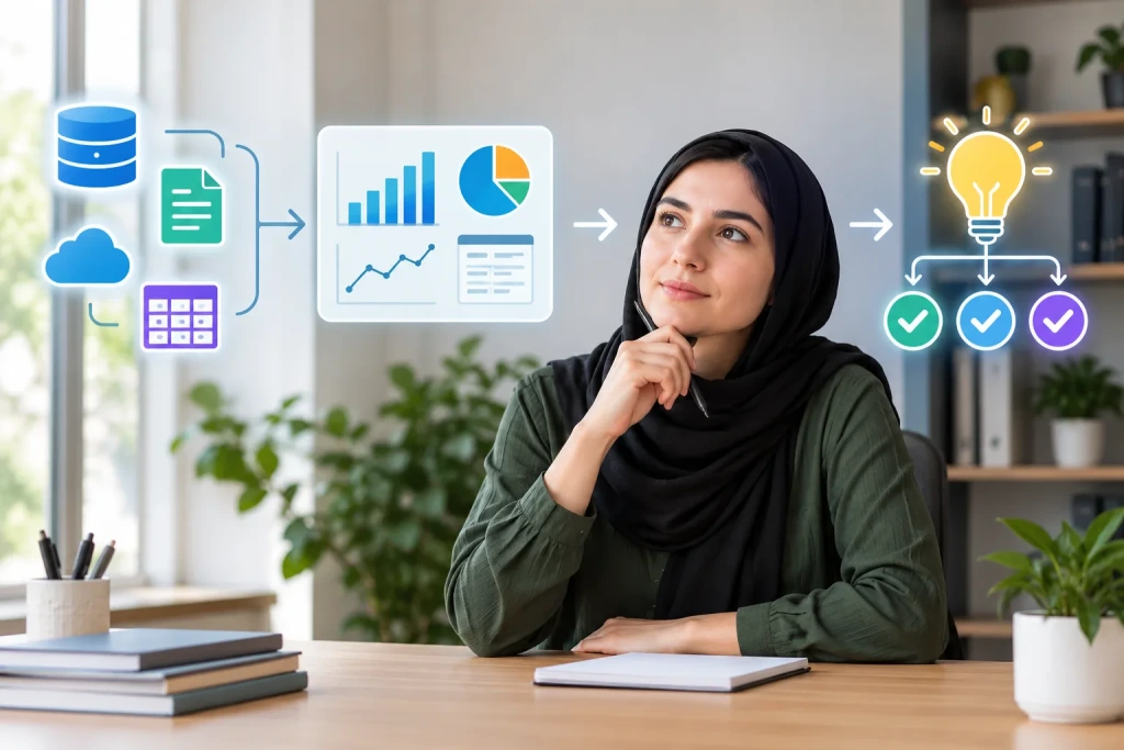 چه ابزارها و روش‌هایی برای تبدیل داده به تصمیم‌های کاربردی وجود دارد؟